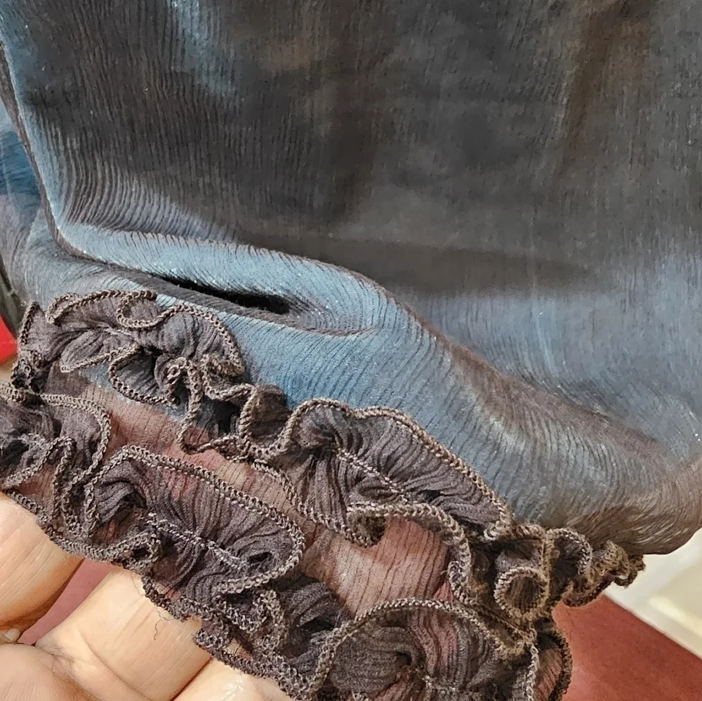 Anthropologie Beaubois Fairycore  sleeveless top Babydoll Y2K  Size XS {Bx10} - Picture 7 of 10